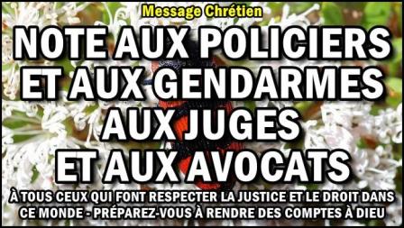 Note aux policiers et aux gendarmes aux juges et aux avocats miniature1