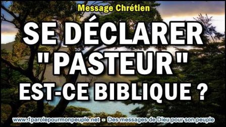 Etre chrétien - Enseignements Bibliques